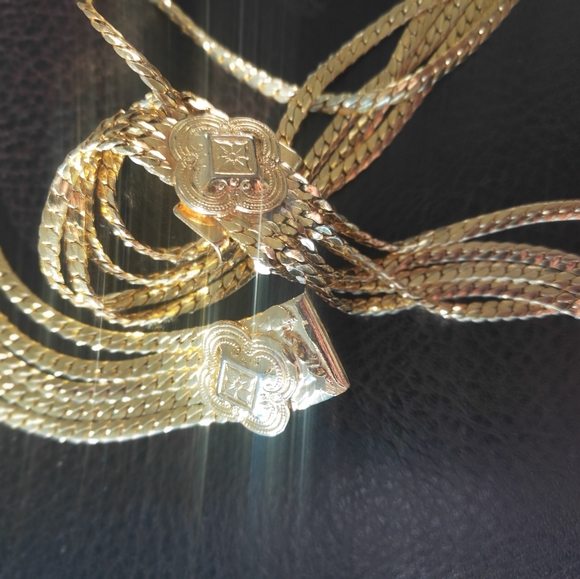 Christine Dior Gold belt / necklace - Picture 6 of 10